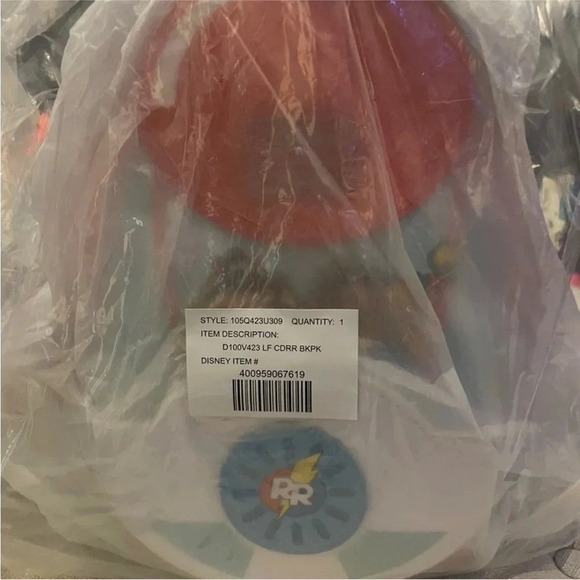 Disney Christmas 2025 Lil Rin Rin Plush Badge Red New